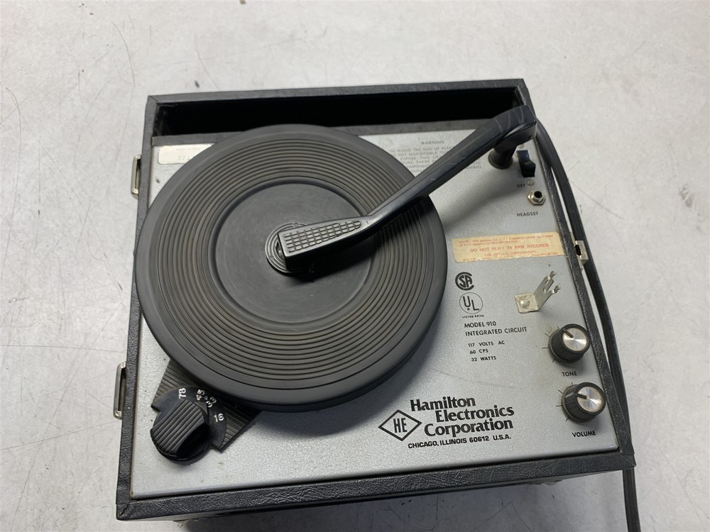 HAMILTON ELECTRONICS CORPORATION 910 INTEGRATED CIRCUIT