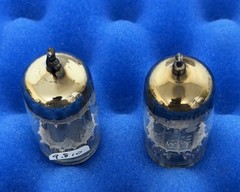 Two GE 5814A Tubes / X3 Mica / Horseshoe Getter / Amplitrex Tested / 12AU7 ECC82
