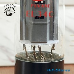 4PCS PSVANE EL34C Replaces EL34 EL34B 5881 6L6G 6CA7 6P3P KT77 Precision Matched