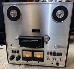 Pioneer RT-1020L Reel-to-Reel 3-Motor 3-Head Stereo Tape Deck/serviced/ Newbelts