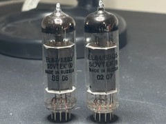 Sovtek EL84 Vintage Vacuum Tube Matched Pair Tests NOS Quality w/ Original Boxes