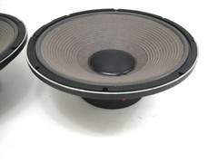 JBL LE15A VINTAGE 15″ WOOFERS PAIR 8 OHMS 2235H TESTED WORKING