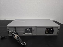 Sony SLV-N700 Hi-Fi Stereo VHS VCR 19 Micron Head Flash Rewind w/ Remote Tested