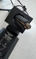BECKMAN Tube Topper Metal Black Stand and 120AC/DC Soldering Iron USA P/N 348140