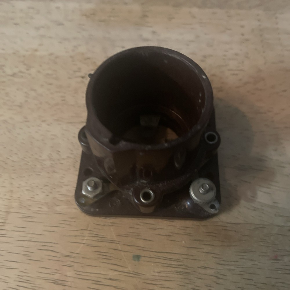 Vintage Bakelite 4 Pin Vacuum Tube Socket Base