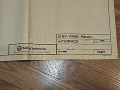 Kelmar Theater By-Pass Interface Control Switch Lighting Box Panel Vintage