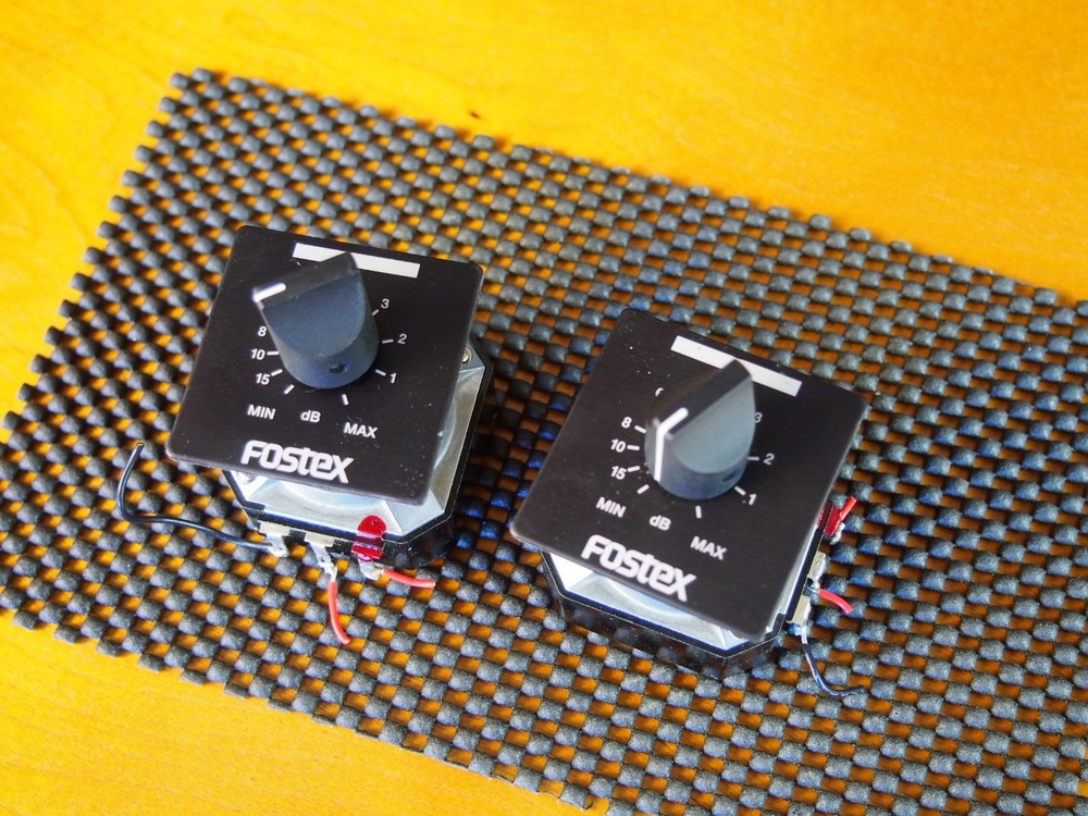 Fostex-branded L-pad Pair, 50W, 50 watt, 8 ohms.