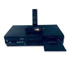 TOSHIBA DVD/VCR VHS Combo Player w/Remote Control & AV Cord SD-KV260KU *Tested*