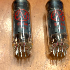 JJ ELECTRONIC VACUUM TUBES EL84 MATCHED SET LOT OF 4 NOS~UNTESTED