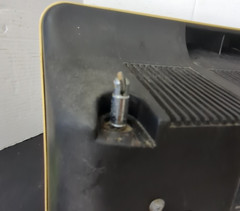 Rare MGA Mitsubishi BS 1211 Vintage TV Television Receiver Works “white” READ