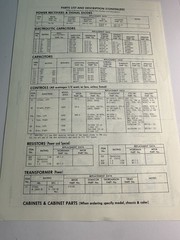 Howard W. Sams Photofact Set 1157 Folder 4 Morse/Electrophonic Chassis 13