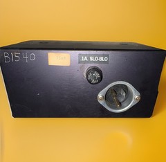 Vintage Power Supply Module B1540, 3-Prong AC Input, 1A SLO-BLO Fuse