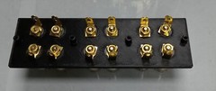 Pioneer SX-1250 Speaker Terminal Plate Only – For 5-Way Banana Jack Upgrade