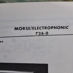 MORSE/ELECTROPHONIC 726-0 Stereo Receiver Service Manual 1977 Illustrated