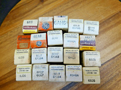 20 RCA, Cunningham, GE, Admiral, Realistic Tubes Some Unused / Untested READ