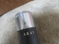 Vintage TUBE Audiophile AKAI 1710W Reel to Reel Tape Player Recorder Wood Cab