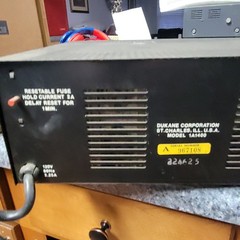 VINTAGE DUKANE 100 MOD 1A1400 100 WATT SOLIDSTATE PA AMPLIFIER Untested Parts