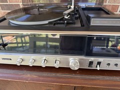🍊Vintage 1970s Panasonic FM/AM Stereo Music Center w/ 8-Track | Model SE-4440🎶