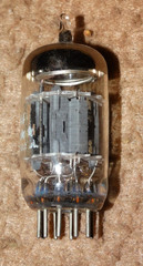 NOS GE 5814A 12AU7 Industral twin Triode vacuum tube tested Excellent Great Tube