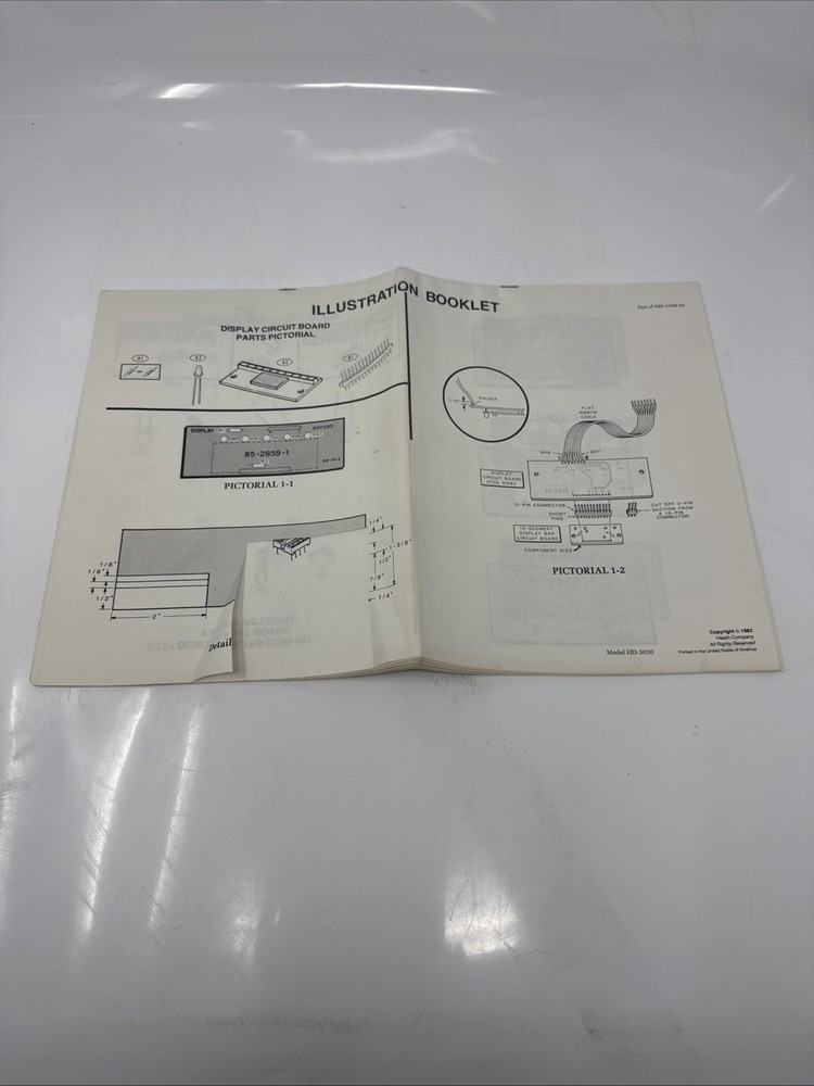 Heathkit Model HD-3030 Illustrations (pages 1-24)