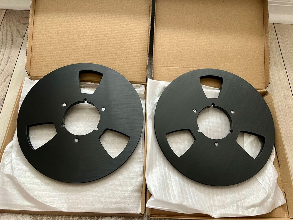 10.5 Inch Metal Takeup Reel To Reel For Sony Akai Teac Pioneer Reel To Reel Pair