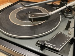 Vintage Garrard 50 MK II Turntable For Parts Not Working