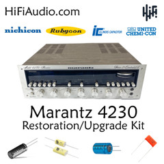 Marantz 4230 receiver rebuild restoration recap upgrade kit fix repair capacitor