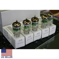 1x New GE 5670 W tubes =2C51=Western Electric 396A for pre amplifier phono