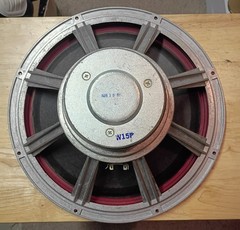 Vintage Cerwin Vega 15 Inch Woofer W15P Speaker “Read”