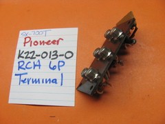 📈PIONEER K22-013-0 RCA 6P TERMINAL SX-700T STEREO RECEIVER SA-600 INTEGRATED