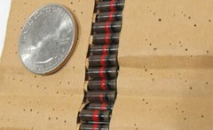 1K 1000 OHM 1/2 WATT $.99 20% QTY-2 ALLEN BRADLEY TUBE AMPLIFIER RESISTOR