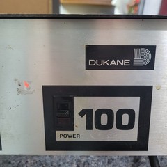 VINTAGE DUKANE 100 MOD 1A1400 100 WATT SOLIDSTATE PA AMPLIFIER Untested Parts