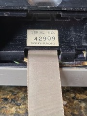 SONY FM/MW/PSB 3Band Receiver Model ICF-5500W TESTED With Strap