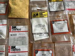Vintage Estate Electronics Repair Parts Resistors Transistors Capacitor NOS Lot