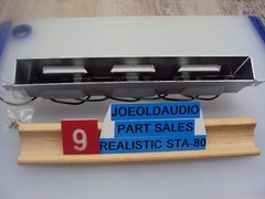 Realistic STA-80 Receiver Dial Scale Lamp Holder & Sockets Tested Parting STA80