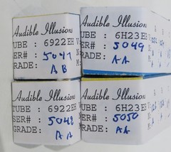 Electron Tube Audible Illusions 2-6922 & 2-6H23II-EB Soviet Tubes Tested Good