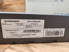 Pioneer CDX-FM633S Universal Multi-CD System 6- Disc Multi-Play/FM Modulator
