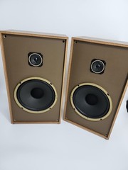 Vintage (1) Pair of Pioneer CS-G103 50W 6 Ohm Speakers – Laminated Wood – TESTED
