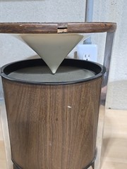 Vintage Pair Zenith Circle of Sound Speakers Mid Century Modern Omnidirectional