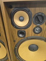 Pair Kenwood KL-777 100W 🔥Vintage Hifi Stereo Floor Speakers, 4-way/6-Speaker