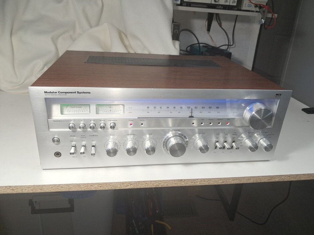 MCS Modular Component Systems Receiver Serviced and recapped cleaned lubricated