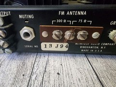 McIntosh MAC 1700 Stereo Solid State Receiver Pre-Amplifier Amplifier Tube Tuner