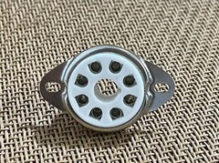 4pcs NEW 8-Pin Tube Socket Belton Micalex Chassis Mount