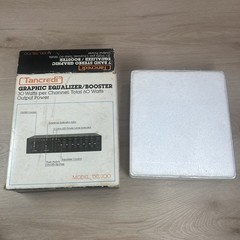 Tancredi TXL-700 Equalizer/Booster Vintage 60W Car Audio W/ Original Box
