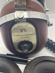 Vintage Panasonic Studio Headphones EAH-23 – Working, Need Ear Pads Fitted