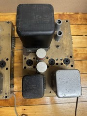 Heathkit W5M Mono Tube Amplifier Pair Need Tubes