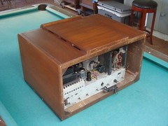 Vintage 1940s DeWald BT-100, 10″ Table Top TV, RCA 630 Clone