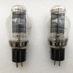 2 X Gold Aero SILVER SERIES 300B Vacuum Tubes ( TEST )