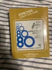 Blank 8-Track Tape Columbia Magnetics 80 Minutes Sealed NIB