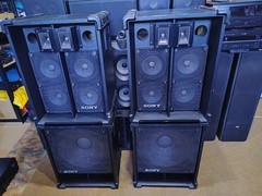 Ultra Rare SONY MU-S381 (15″) & MU-S8 Professional Speaker System -Made in Japan
